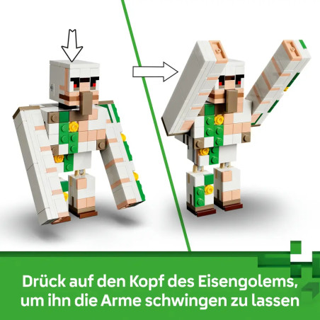 LEGO® Minecraft™ 21592 Angriff des Hühnerreiters in der Wüste