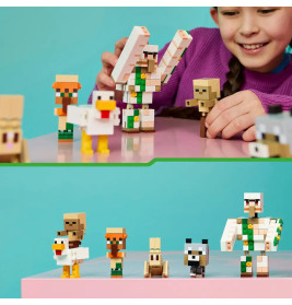 LEGO® Minecraft™ 21592 Angriff des Hühnerreiters in der Wüste