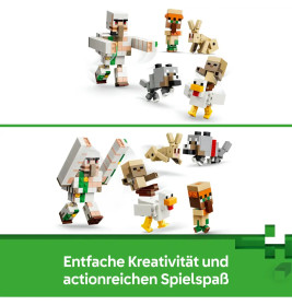 LEGO® Minecraft™ 21592 Angriff des Hühnerreiters in der Wüste