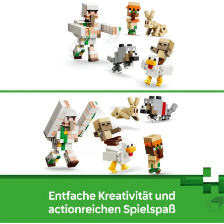 LEGO® Minecraft™ 21592 Angriff des Hühnerreiters in der Wüste