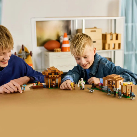 LEGO® Minecraft™ 21596 Angriff des Magiers auf das Dorf