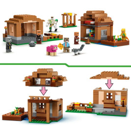LEGO® Minecraft™ 21596 Angriff des Magiers auf das Dorf