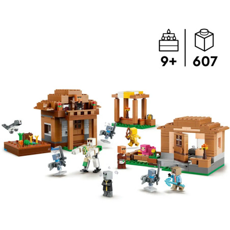 LEGO® Minecraft™ 21596 Angriff des Magiers auf das Dorf