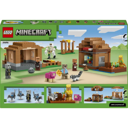 LEGO® Minecraft™ 21596 Angriff des Magiers auf das Dorf