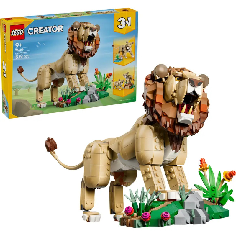 LEGO® Creator 31386 Wilde Tiere - Majestätischer Löwe
