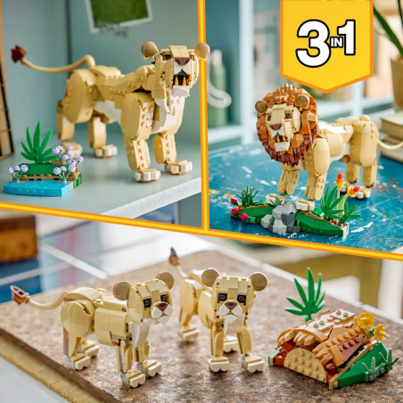 LEGO® Creator 31386 Wilde Tiere - Majestätischer Löwe