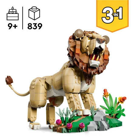 LEGO® Creator 31386 Wilde Tiere - Majestätischer Löwe