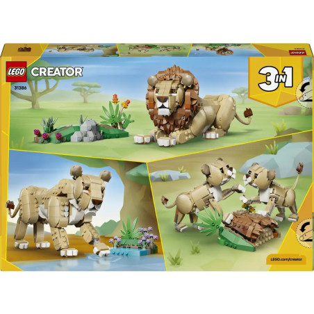 LEGO® Creator 31386 Wilde Tiere - Majestätischer Löwe