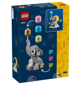 LEGO® Iconic 40814 Schwebender Baby-Elefant