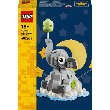 LEGO® Iconic 40814 Schwebender Baby-Elefant