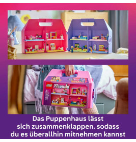 LEGO® Friends 42697 Kreativer Puppenhauskoffer