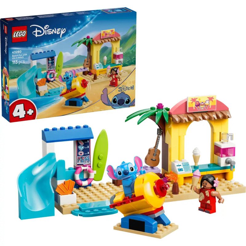 LEGO® Disney Classic 43280 Spaß am Strand mit Lilo und Stitch