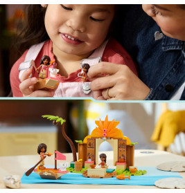 LEGO® Disney Prinzessin 43282 Vaianas Hütte und Boot