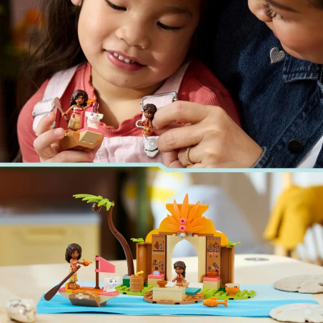 LEGO® Disney Prinzessin 43282 Vaianas Hütte und Boot