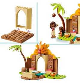 LEGO® Disney Prinzessin 43282 Vaianas Hütte und Boot