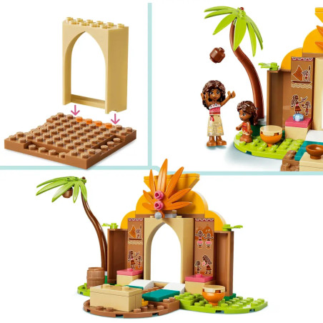 LEGO® Disney Prinzessin 43282 Vaianas Hütte und Boot