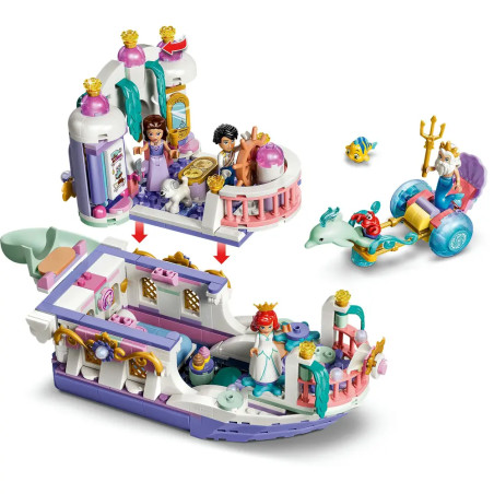 LEGO® Disney Prinzessin 43299 Arielles Königliches Hochzeitsboot