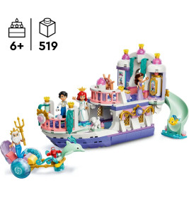 LEGO® Disney Prinzessin 43299 Arielles Königliches Hochzeitsboot