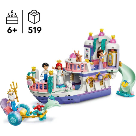 LEGO® Disney Prinzessin 43299 Arielles Königliches Hochzeitsboot