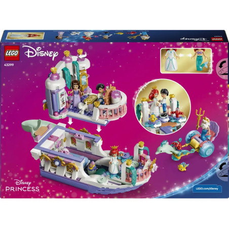 LEGO® Disney Prinzessin 43299 Arielles Königliches Hochzeitsboot