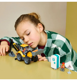 LEGO® City 60480 Gelber Baggerlader