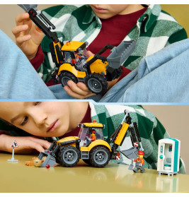 LEGO® City 60480 Gelber Baggerlader