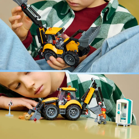 LEGO® City 60480 Gelber Baggerlader