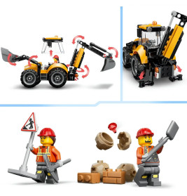 LEGO® City 60480 Gelber Baggerlader