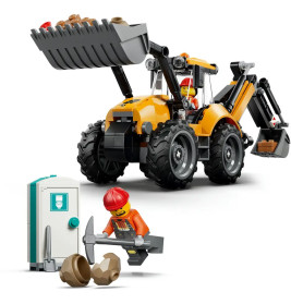LEGO® City 60480 Gelber Baggerlader