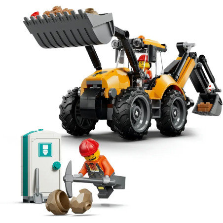 LEGO® City 60480 Gelber Baggerlader