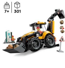 LEGO® City 60480 Gelber Baggerlader
