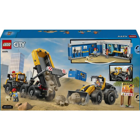 LEGO® City 60494 Kipplaster und Schaufellader