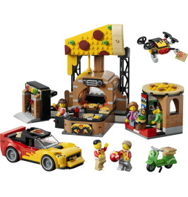 LEGO® City 60496 Pizza-Liefererlebnis mit Fahrzeugen