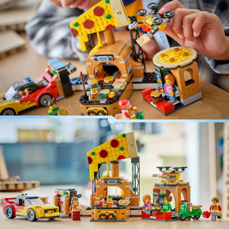 LEGO® City 60496 Pizza-Liefererlebnis mit Fahrzeugen