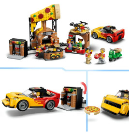 LEGO® City 60496 Pizza-Liefererlebnis mit Fahrzeugen