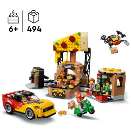 LEGO® City 60496 Pizza-Liefererlebnis mit Fahrzeugen