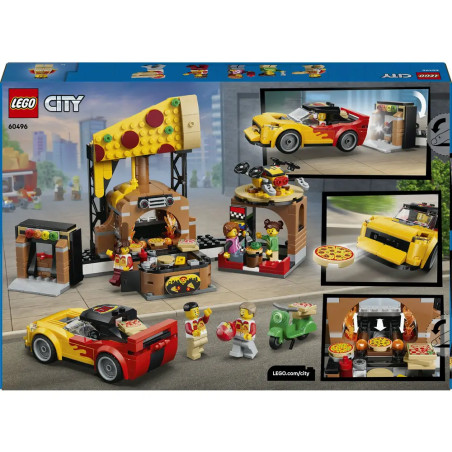LEGO® City 60496 Pizza-Liefererlebnis mit Fahrzeugen