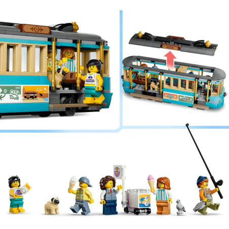LEGO® City 60506 Klassische Strandstraßenbahn