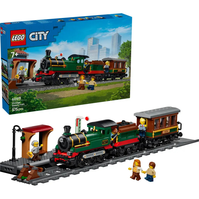 LEGO® City 60511 Klassischer Dampfzug