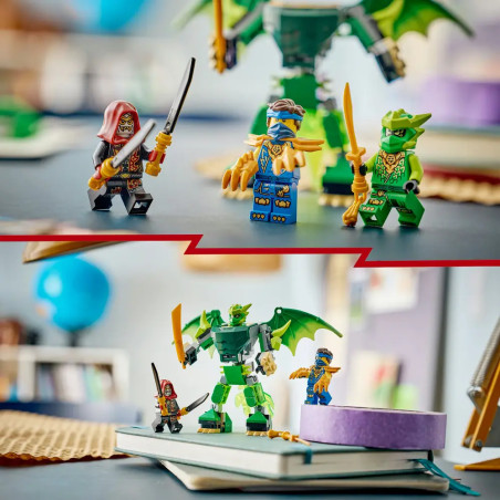 LEGO® NINJAGO® 71862 Lloyds Drachen-Mech Battle Set