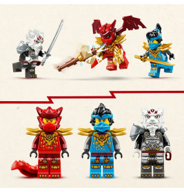 LEGO® NINJAGO® 71863 Zilvar auf seinem Drachentier Grimtak