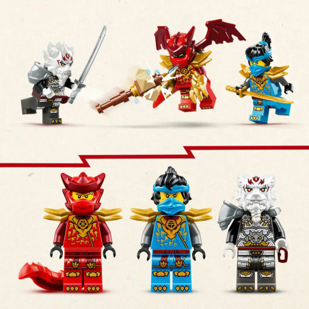 LEGO® NINJAGO® 71863 Zilvar auf seinem Drachentier Grimtak