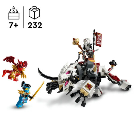 LEGO® NINJAGO® 71863 Zilvar auf seinem Drachentier Grimtak