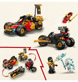 LEGO® NINJAGO® 71864 Kais und Coles Kombi-Flitzer