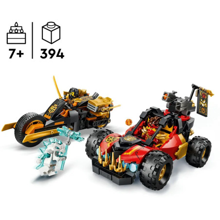 LEGO® NINJAGO® 71864 Kais und Coles Kombi-Flitzer