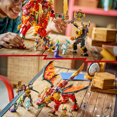 LEGO® NINJAGO® 71868 Wyldfyres Drachenmech