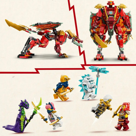 LEGO® NINJAGO® 71868 Wyldfyres Drachenmech