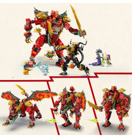 LEGO® NINJAGO® 71868 Wyldfyres Drachenmech