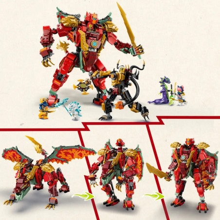 LEGO® NINJAGO® 71868 Wyldfyres Drachenmech