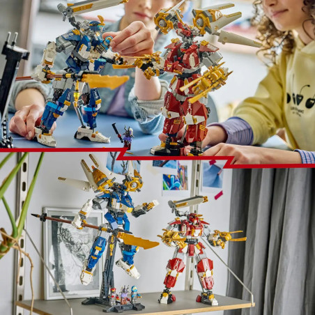 LEGO® NINJAGO® 71870 Die Zwillings-Titanmechs